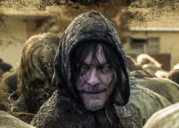Norman Reedus as Daryl Dixon; group - The Walking Dead _ Season 10, Episode 16 - Photo Credit: Jackson Lee Davis/AMC