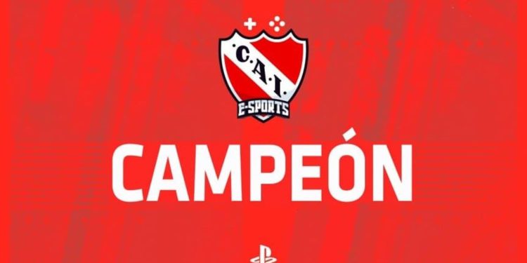 ¡Independiente Campéon! del torneo virtual para futbolistas 1 2024