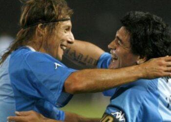 Maradona quiere a Caniggia en el cuerpo técnico de Gimnasia 13 2024