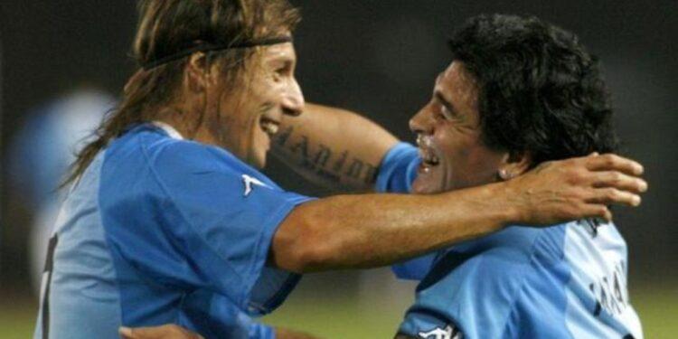 Maradona quiere a Caniggia en el cuerpo técnico de Gimnasia 1 2024