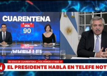 Fuerte cruce entre el presidente Fernández y periodista de Telefé por el tema Vicentín 3 2024