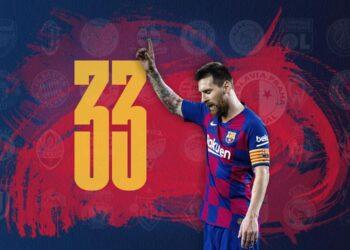 Barcelona saludó a Lionel Messi por su cumpleaños con un compilado de sus festejos más emblemáticos 9 2024