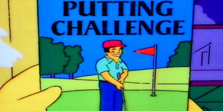Los Simpson: El videojuego de golf que le regalan a Bart ahora se puede jugar en PC 1 2024