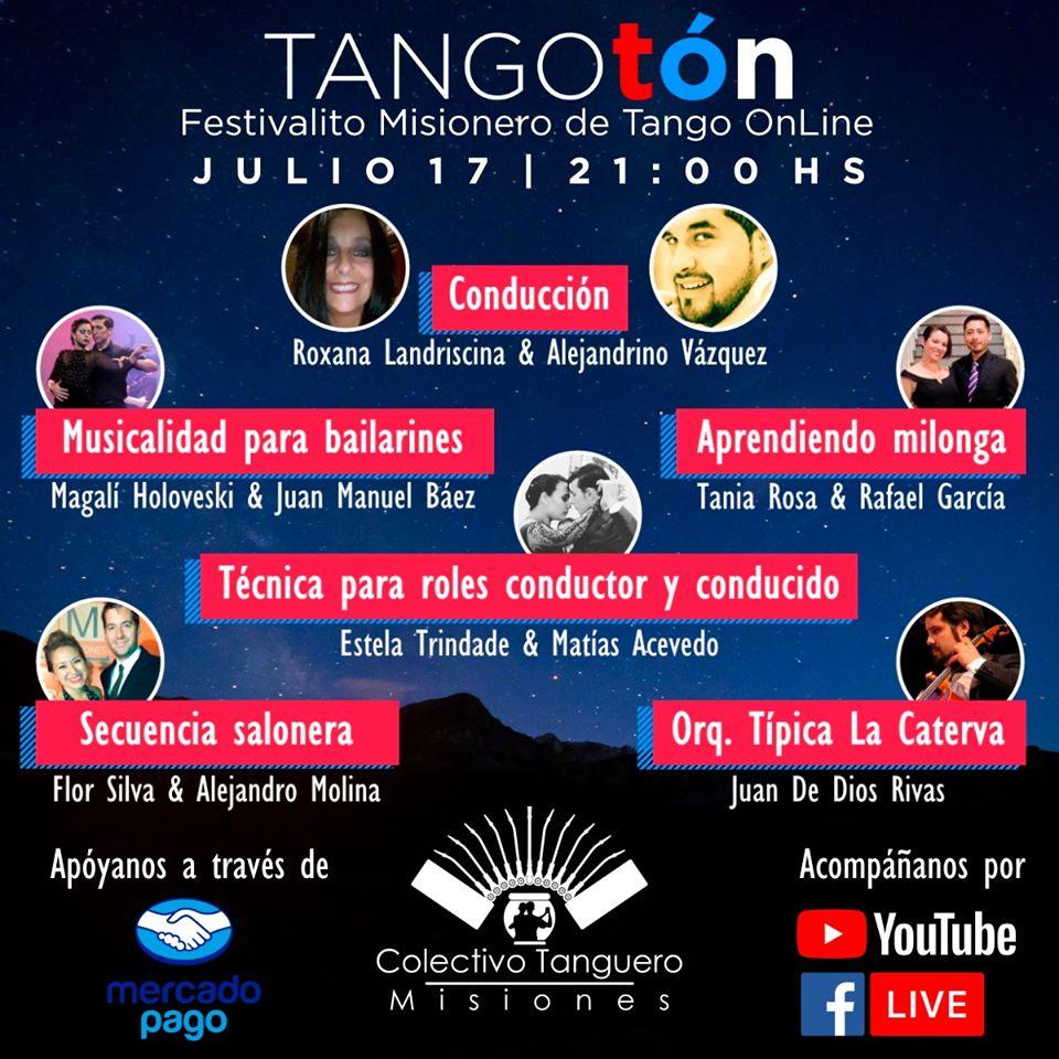 'Tangotón': Festival online y solidario 3 2024