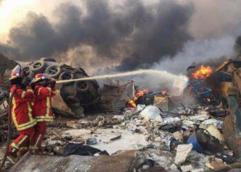 Líbano: Más de 50 muertos por explosión de deposito de químicos y explosivos 9 2024