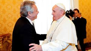 Alberto Fernández agradeció al Papa Francisco su apoyo en la negociación con los bonistas de Wall Street 11 2024