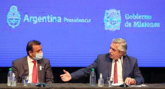 El presidente Alberto Fernández anunció la extensión del aislamiento desde Misiones 1 2023