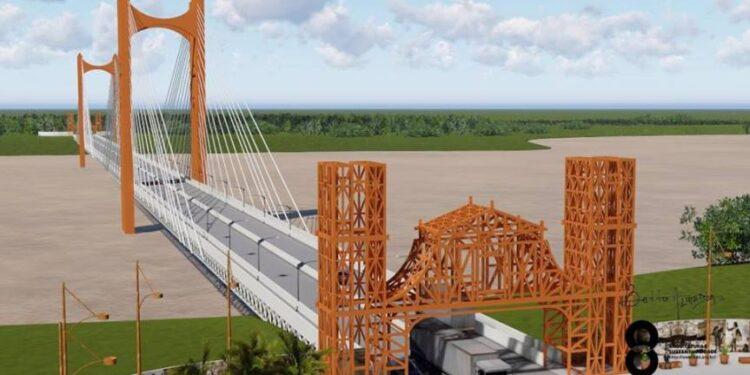 El puente San Javier – Porto Xavier, en la agenda del Embajador Scioli con funcionarios brasileños 1 2024