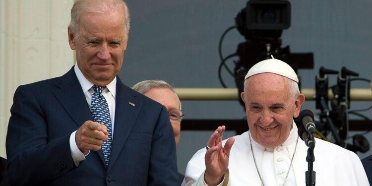 El papa Francisco felicitó a Joe Biden 1 2024