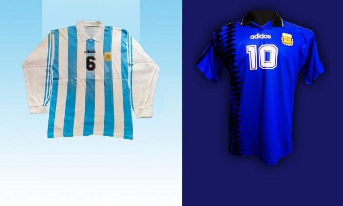 Circus te muestra las camisetas que usó Maradona en sus 4 mundiales 9 2023