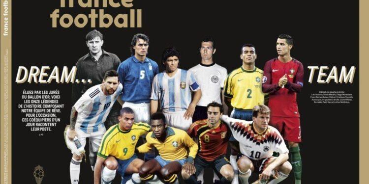 Maradona y Messi juntos en el mejor equipo de la historia 1 2024