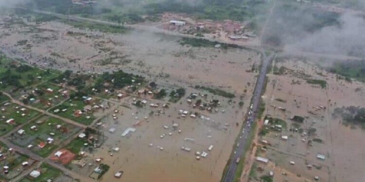 Paraguay: la lluvia inundó 5 mil hogares en Concepción 1 2024