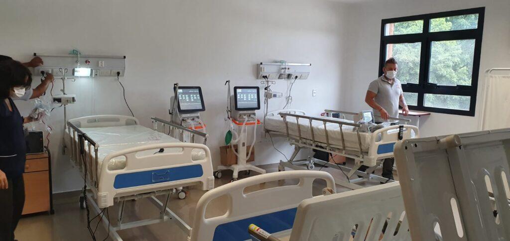 El Ministerio de Salud publica de la Provincia entregó 5 Respiradores para el Hospital SAMIC de Eldorado 11 2024