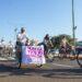 100% coherencia: Entre bicis, rollers y monopatines Malena Mazal cerró su campaña en la costanera 3 2024