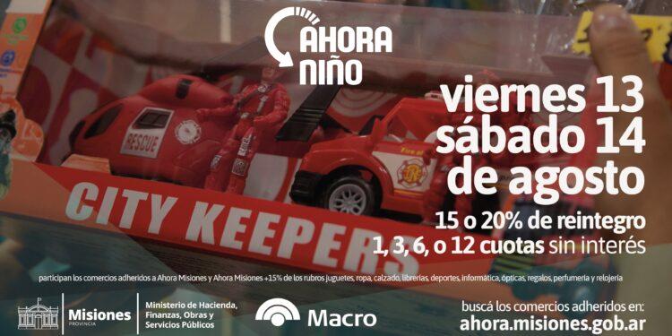 Día del Niño: el 13 y 14 de agosto estará vigente el programa especial Ahora Niño 1 2024