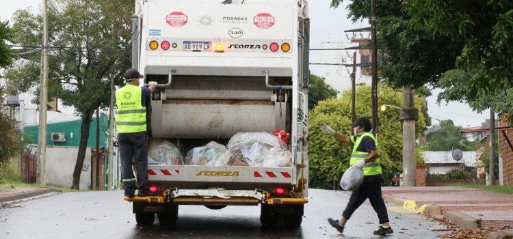 El próximo lunes habrá reducción del servicio de recolección de residuos en Posadas 1 2024