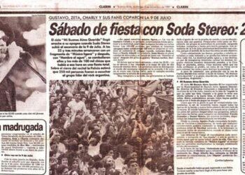 A 30 años del hito de Soda Stereo: Conquistar con 250 mil de personas la Av 9 de Julio 19 2024