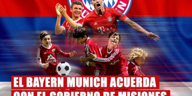 El Bayern Munich acuerda con el Gobierno de Misiones el desembarco en Sudamérica de su Escuela de Fútbol Infantojuvenil 1 2024