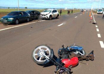 Un motociclista falleció tras chocar contra un automóvil 15 2024