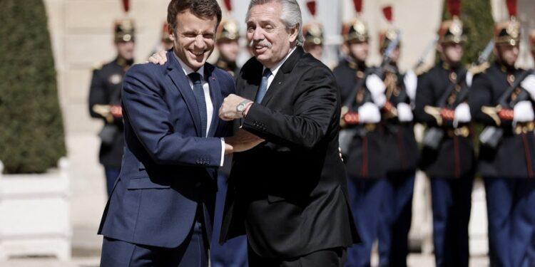 Fernández al reunirse con Macron: "El mundo precisa más proteínas, no más misiles" 1 2024