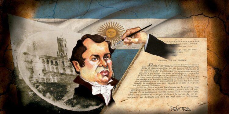 Cómo era el primer periódico patrio que creó Mariano Moreno 1 2024