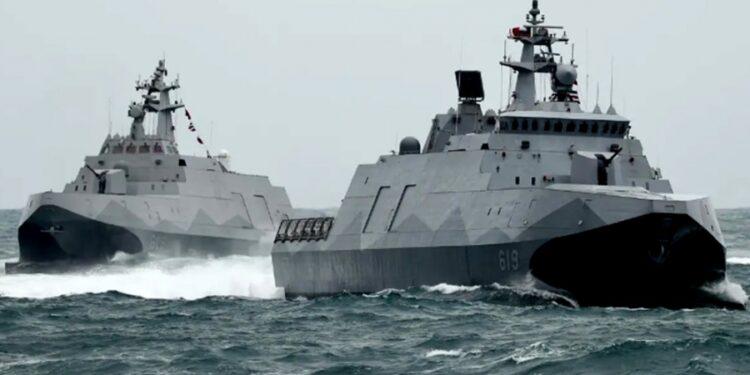Dos buques de EEUU navegan en el estrecho de Taiwán y ponen en alerta a China 1 2024