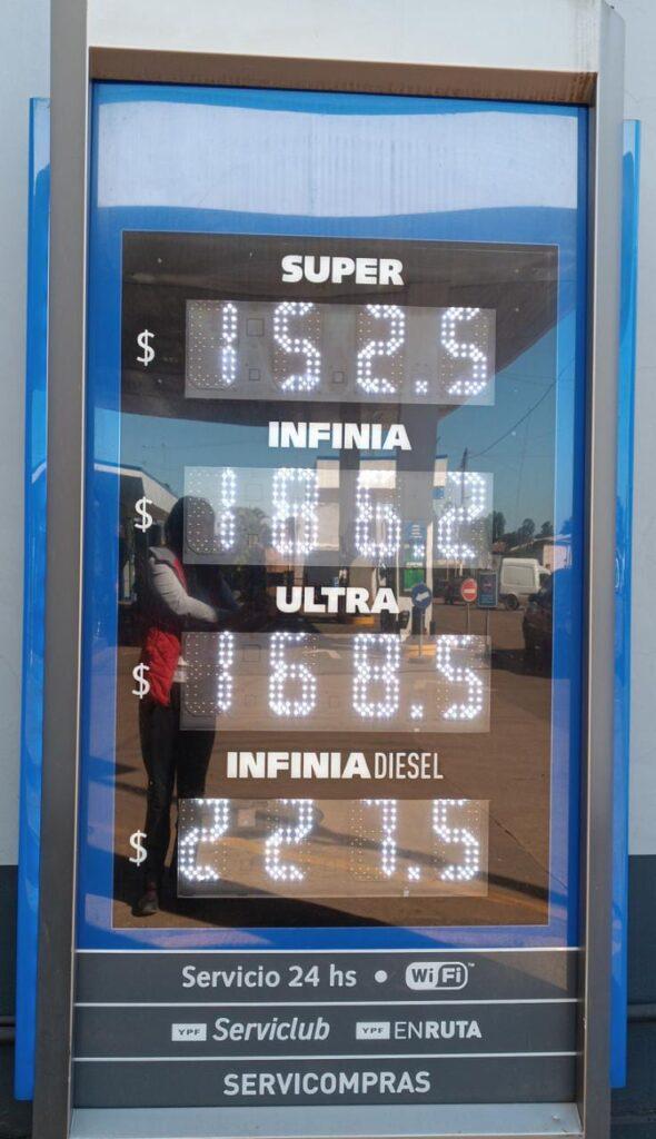 El aumento del combustible en Misiones fue superior al anunciado por YPF y en Posadas la super alcanzó los 150 pesos 3 2024