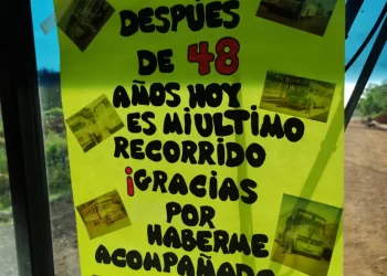Agustín Aranda: 48 años como chofer, con más que anécdotas, con experiencias de vida 1 2024