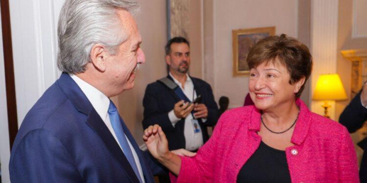 Georgieva elogió al gobierno argentino tras reunirse con Fernández 1 2024