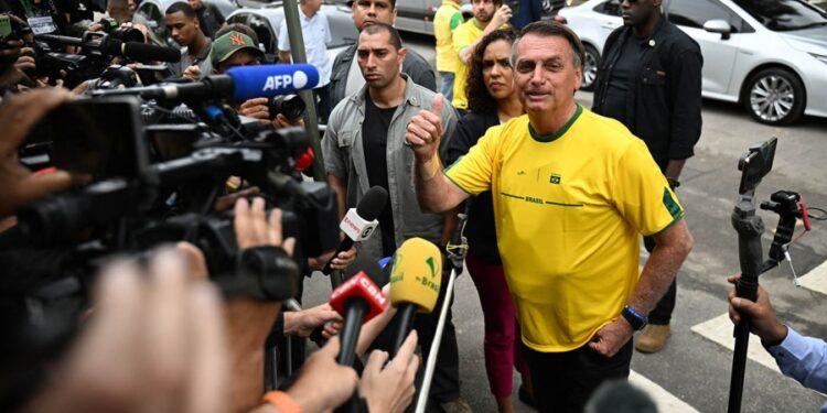 Bolsonaro votó en Río y no aclaró si aceptará los resultados en caso de victoria de Lula 1 2024