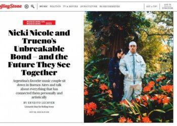Estados Unidos: Nicki Nicole y Trueno, en las páginas de la revista Rolling Stone 13 2024