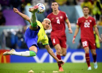 Qatar 2022: El gol de tijera del brasileño Richarlison fue elegido como el mejor del Mundial 5 2024