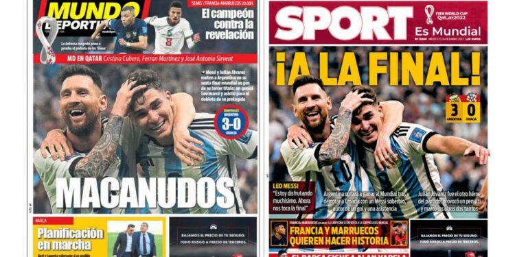 Messi acapara las portadas de los principales medios deportivos del mundo 1 2024