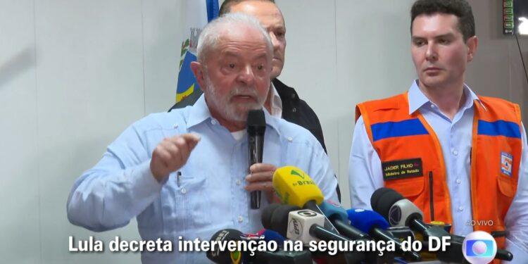 Intento de golpe en Brasil: Lula decretó la intervención federal a Brasilia 1 2024