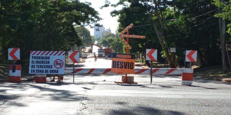 Un tramo de la avenida Centenario de Posadas estará cortada durante un mes por obras 1 2023