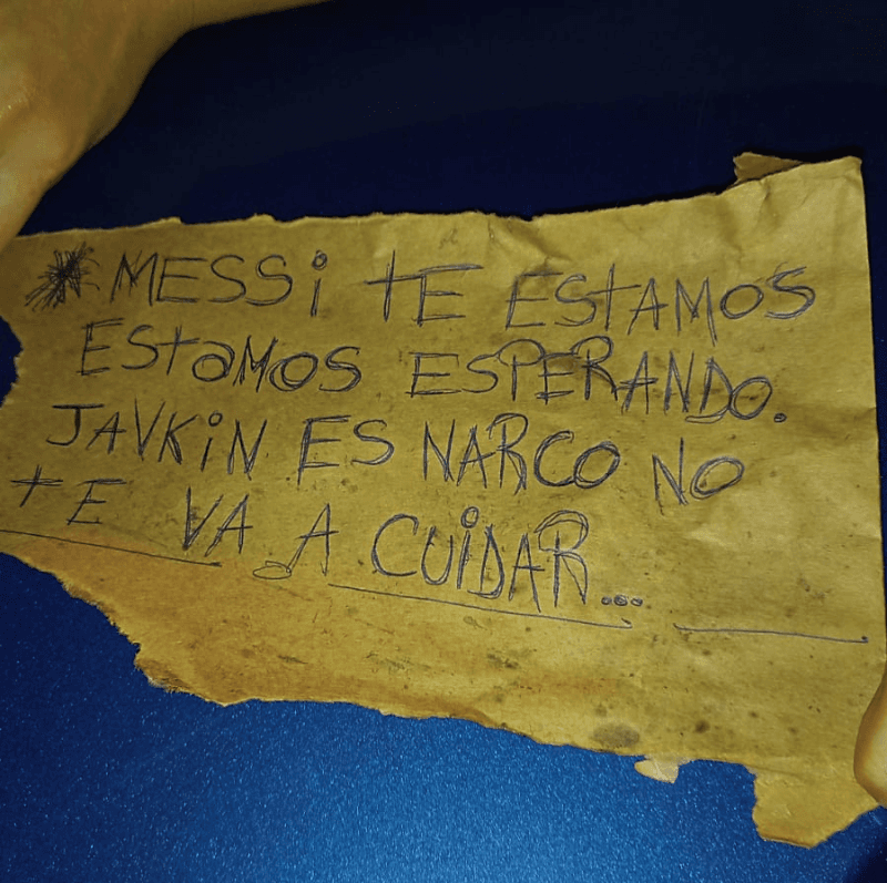 Balearon el supermercado del papá de Antonela Roccuzzo y dejaron un mensaje amenazante para Messi 3 2024
