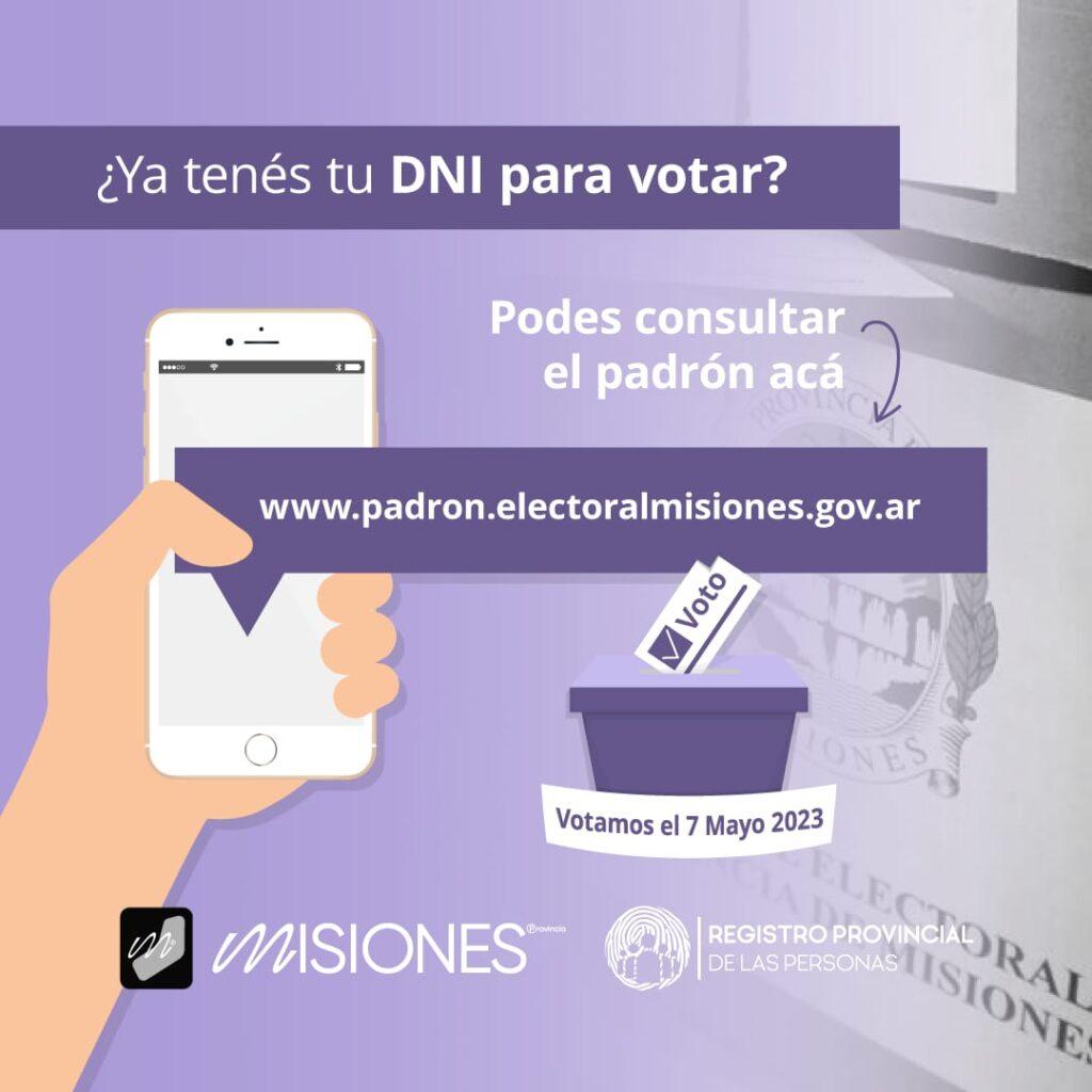 Registro de las Personas con oficinas abiertas para retirar el DNI el fin de semana de las elecciones 3 2024