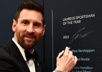 El discurso completo de Lionel Messi tras ser elegido mejor deportista del año: el guiño al Barcelona y la dedicatoria para Argentina 7 2023