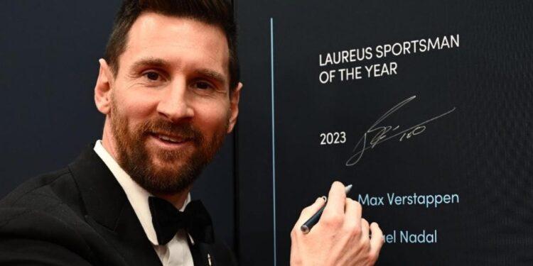 El discurso completo de Lionel Messi tras ser elegido mejor deportista del año: el guiño al Barcelona y la dedicatoria para Argentina 1 2024