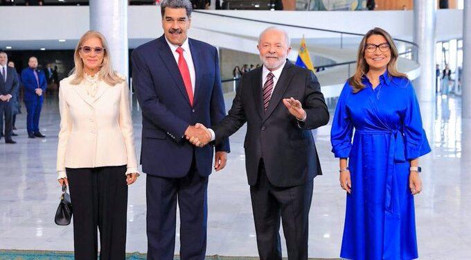 Lula y Maduro lanzan una "nueva época" en relaciones entre Brasil y Venezuela 1 2024