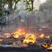 Saqueos, quema de autos y edificios y casi 900 detenidos en Francia 3 2023