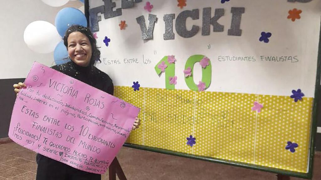 La misionera Victoria Rojas fue seleccionada entre los 10 mejores estudiantes del mundo 3 2023