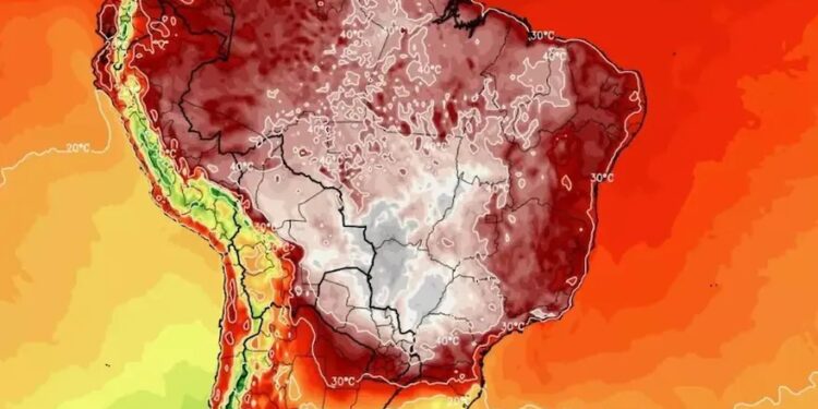 Brasil: una "megaola" de calor récord alcanza temperaturas de hasta 40° 1 2023