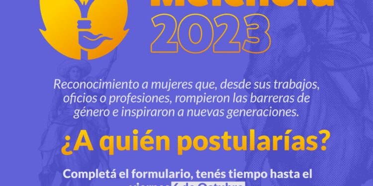 Premios Melchora: abren convocatoria para reconocer el trabajo de mujeres misioneras 1 2023