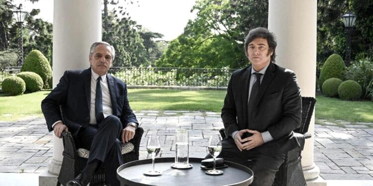 Comenzó la transición: Javier Milei se reunió durante más de dos horas con Alberto Fernández en la Quinta de Olivos 1 2023