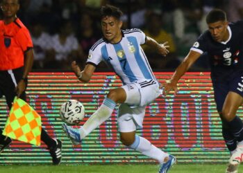 Argentina rescató un empate sobre la hora ante Paraguay en su debut preolímpico 1 2024