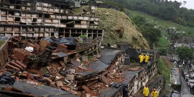 Un fuerte temporal dejó al menos 13 muertos en el sureste de Brasil 1 2024